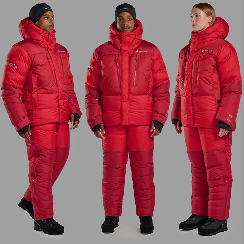 Montane Unisex Apex 8000 Down Jacket - Adrenaline Red-5