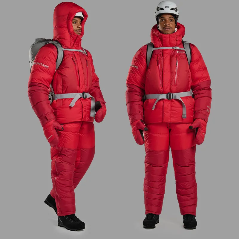 Montane Unisex Apex 8000 Down Jacket - Adrenaline Red-4