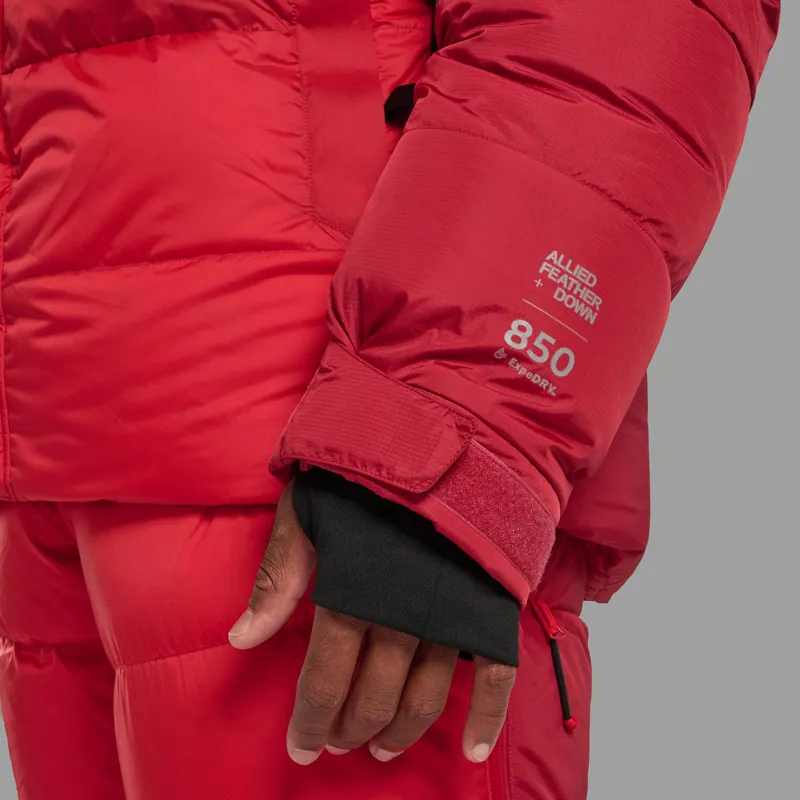 Montane Unisex Apex 8000 Down Jacket - Adrenaline Red-7