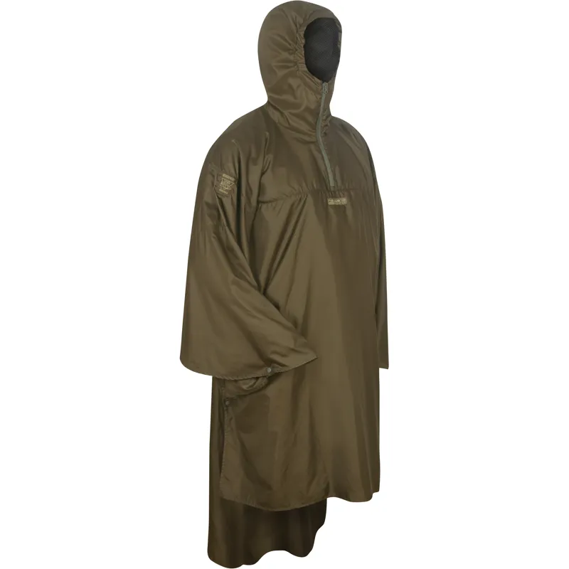 Paramo Unisex Poncho - Moss-1