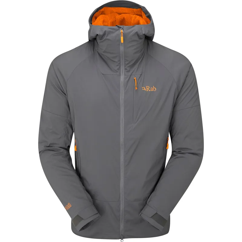 Rab Mens Vapour-Rise Summit Jacket - Graphene