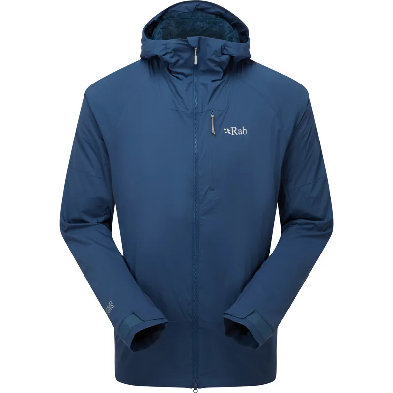 Rab Mens Vapour-Rise Summit Jacket - Tempest Blue