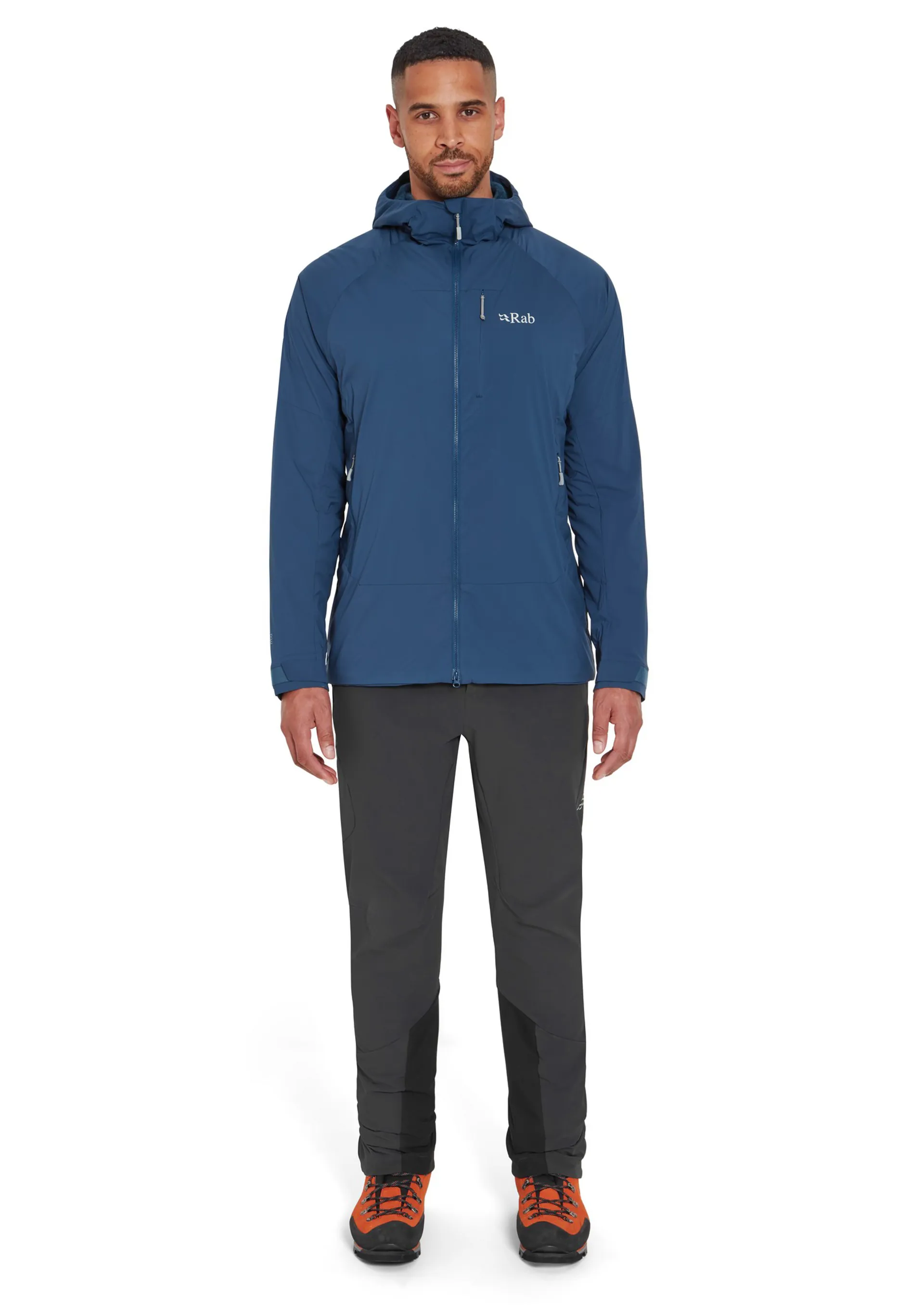 Rab Mens Vapour-Rise Summit Jacket - Tempest Blue