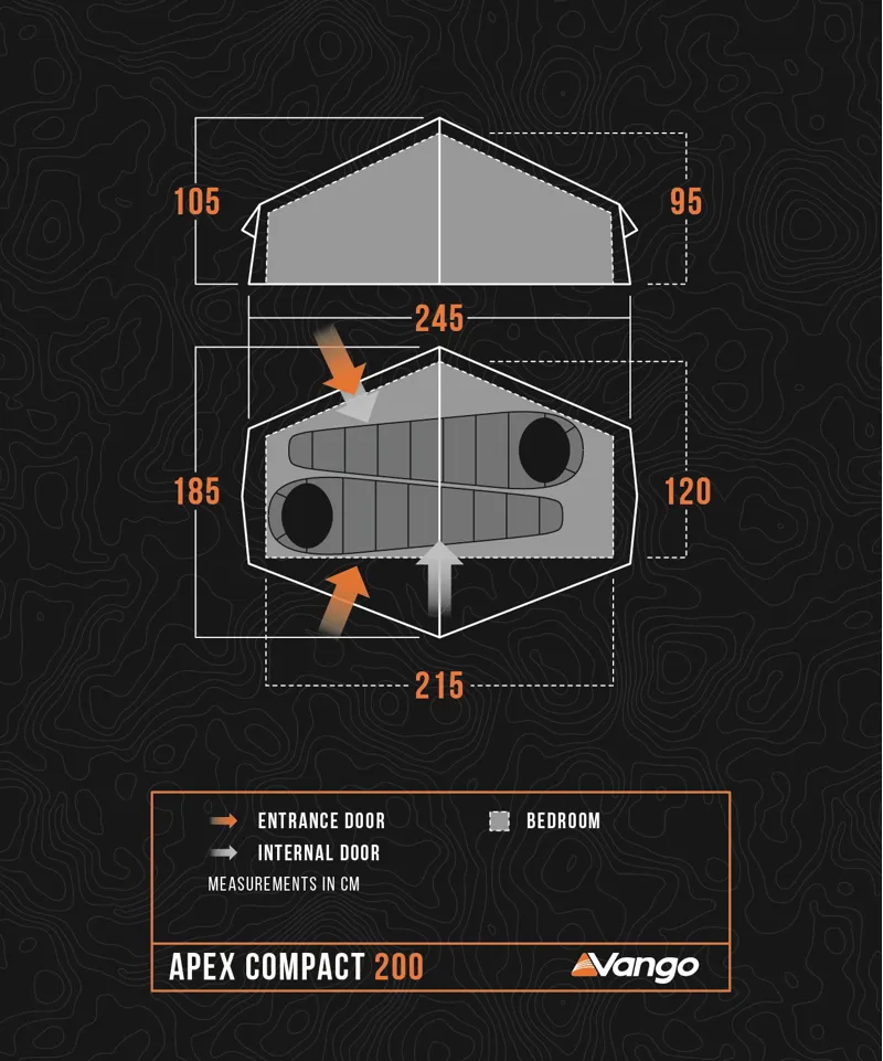 Vango Apex Compact 200 Tent - DEMO MODEL-1