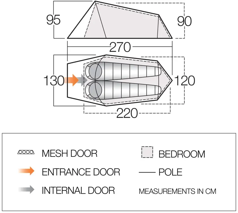 Vango Soul 200 Tent - DEMO MODEL-2