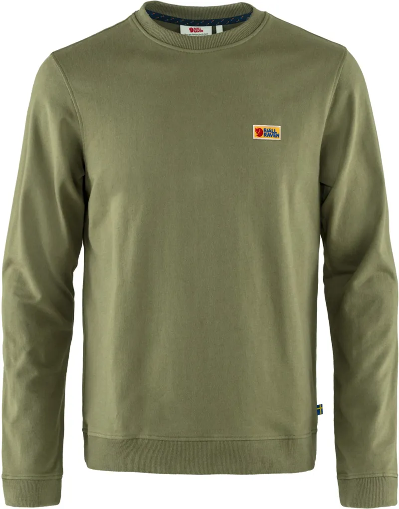 Fjallraven Mens Vardag Sweater - Green