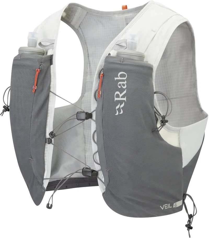 Rab Veil 6 Running Vest - Gargoyle-Graphene