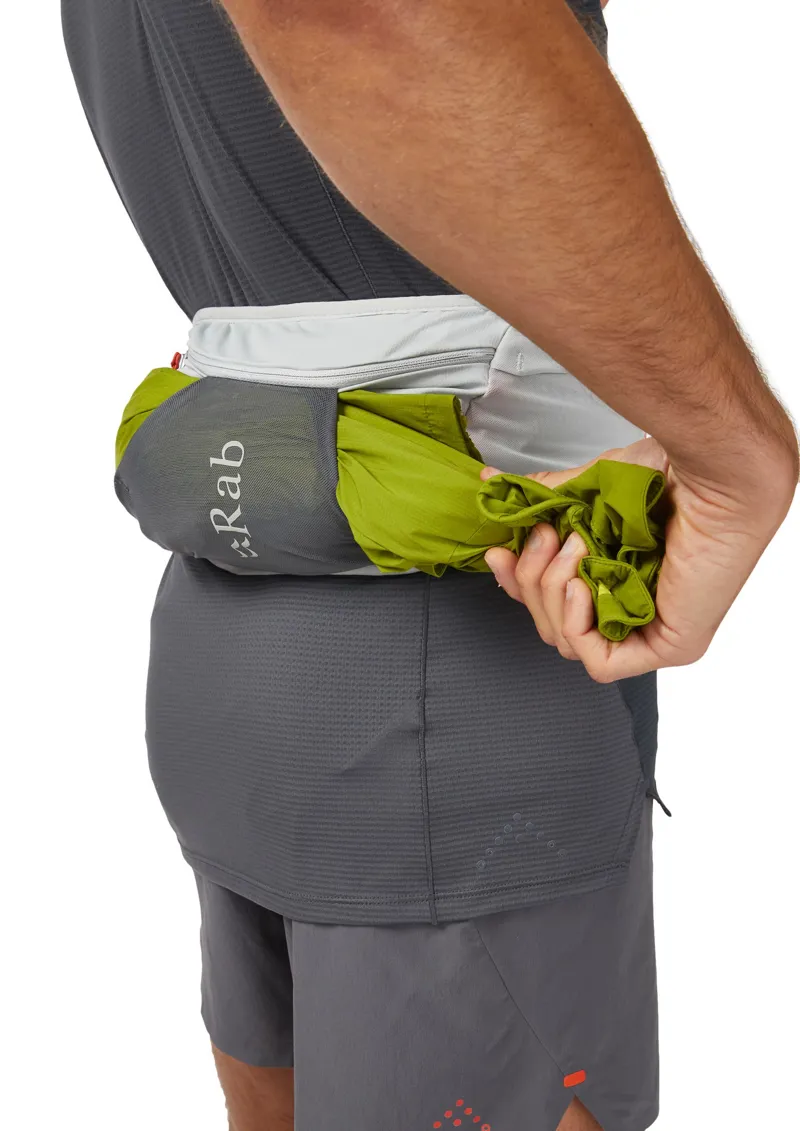 Rab Veil 1 Running Belt - Gargoyle-Graphene-11