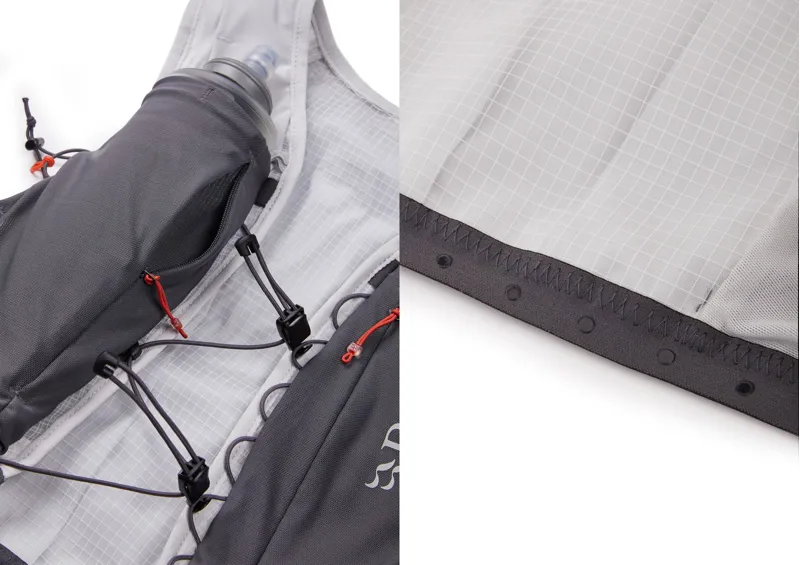 Rab Veil 6 Running Vest - Gargoyle-Graphene-11