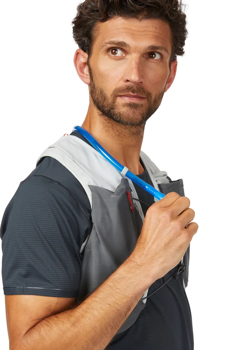 Rab Veil 6 Running Vest - Gargoyle-Graphene-8