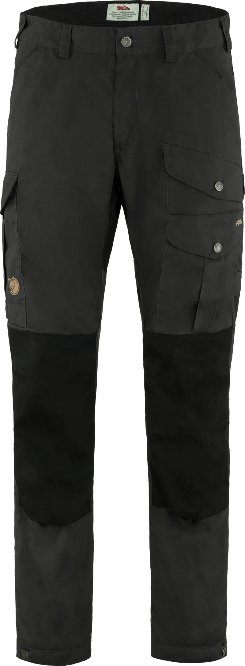 Fjallraven Mens Vidda Pro Trousers - Dark Grey-Black