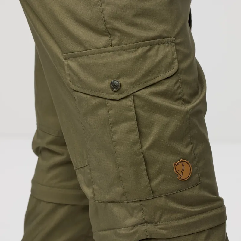 Fjallraven Mens Vidda Pro Lite Zip-off Trousers - Dark Grey-8