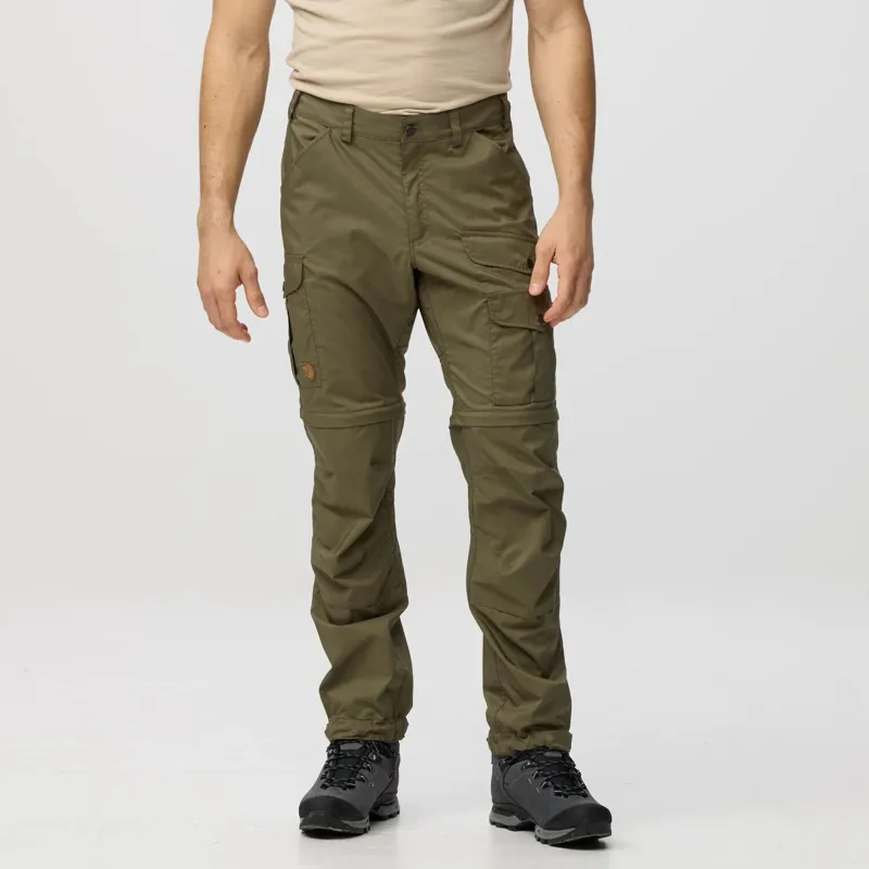 Fjallraven Mens Vidda Pro Lite Zip-off Trousers - Dark Grey-2