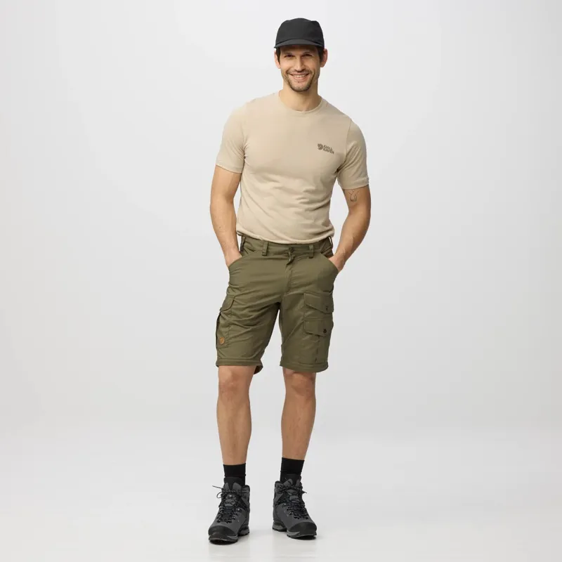 Fjallraven Mens Vidda Pro Lite Zip-off Trousers - Dark Grey-7