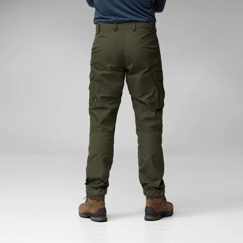 Fjallraven Mens Vidda Pro Trousers - Dark Grey-Black-3