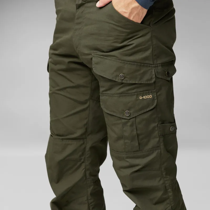 Fjallraven Mens Vidda Pro Trousers - Dark Olive-Black-5