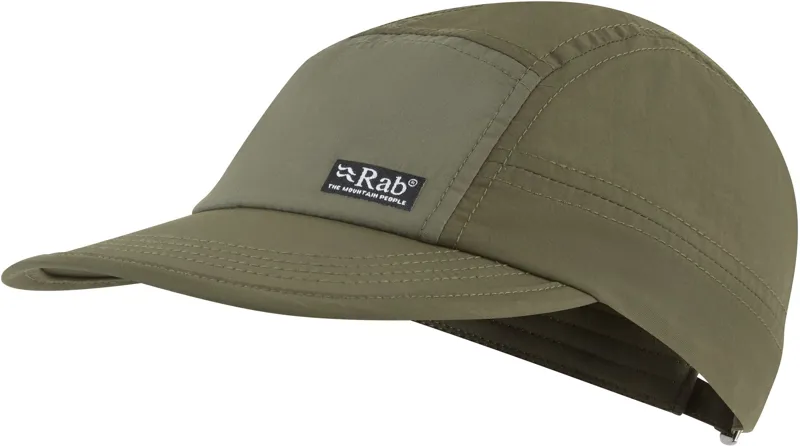 Rab Vista 5 Panel Cap - Army-Light Khaki