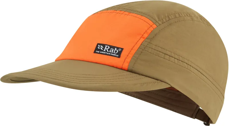Rab Vista 5 Panel Cap - Oak-Dark Melba
