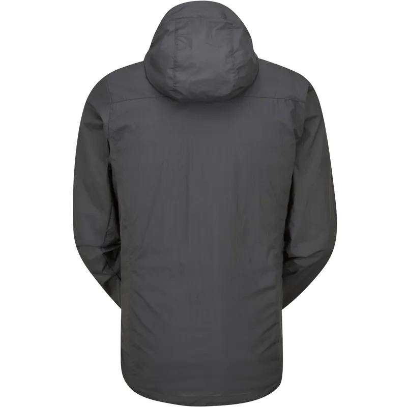Rab Mens Vital Hoody - Graphene-Marmalade-1