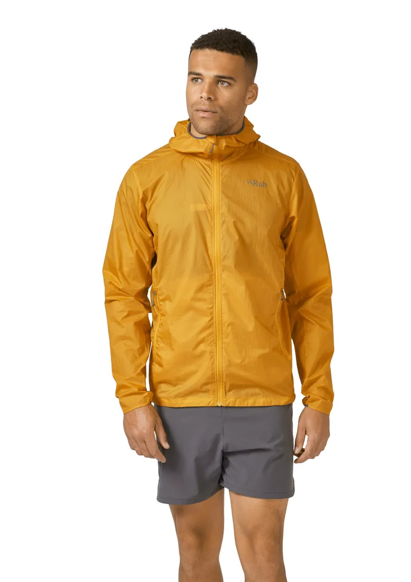 Rab Mens Vital Hoody - Graphene-Marmalade-2