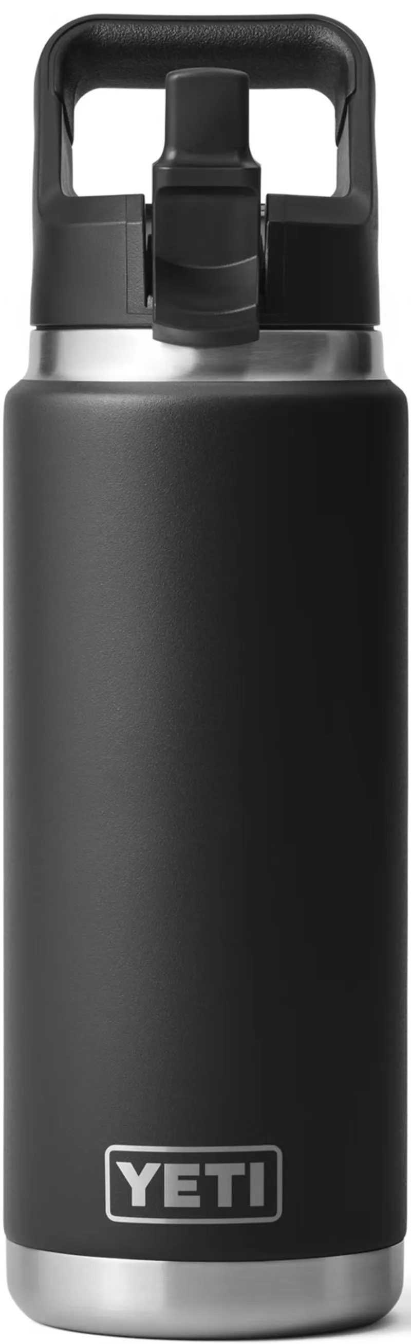 YETI Rambler 26oz Straw Bottle - Black-2