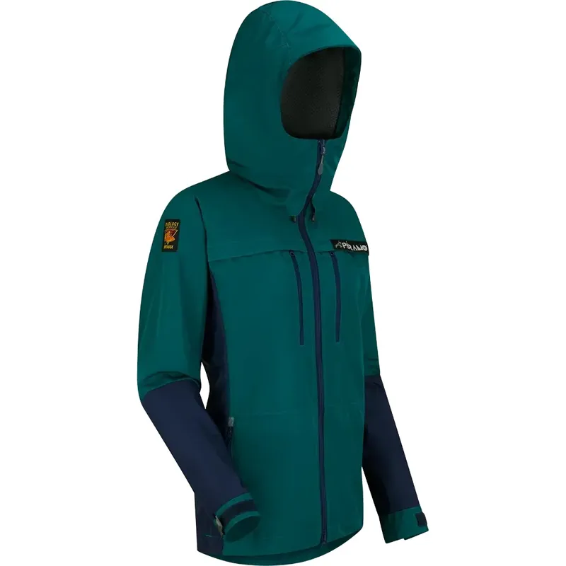 Paramo Womens Bentu Windproof Jacket - Spruce-Midnight-1