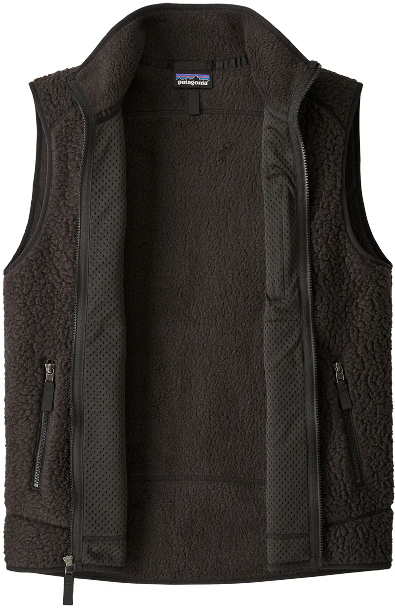 Patagonia Mens Retro Pile Vest - Black-1