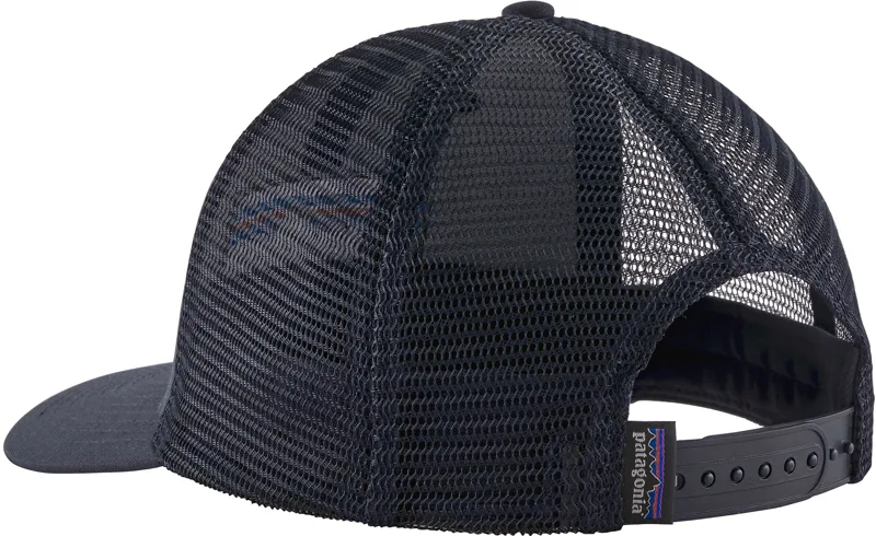 Patagonia P-6 Logo Trucker Hat - Navy Blue-1