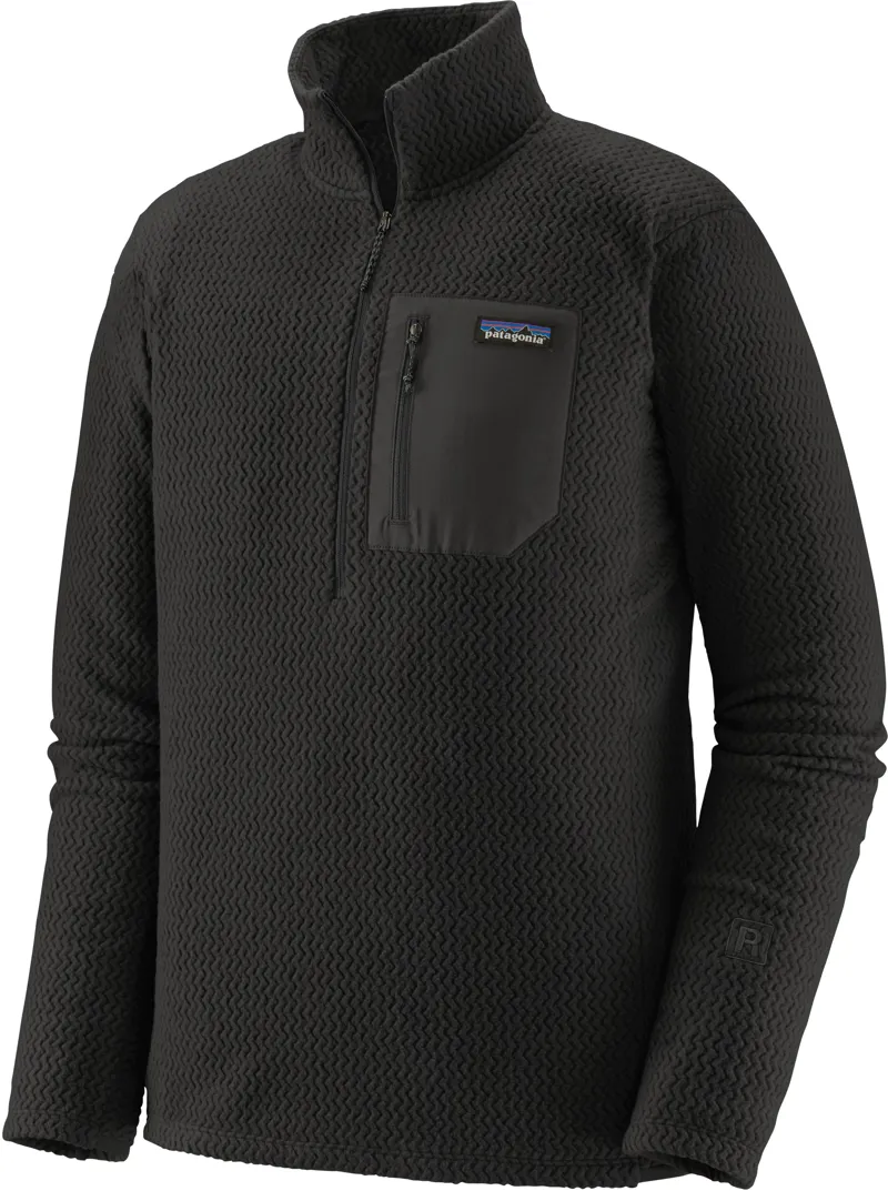 Patagonia Mens R1 Air Zip Neck Fleece - Black