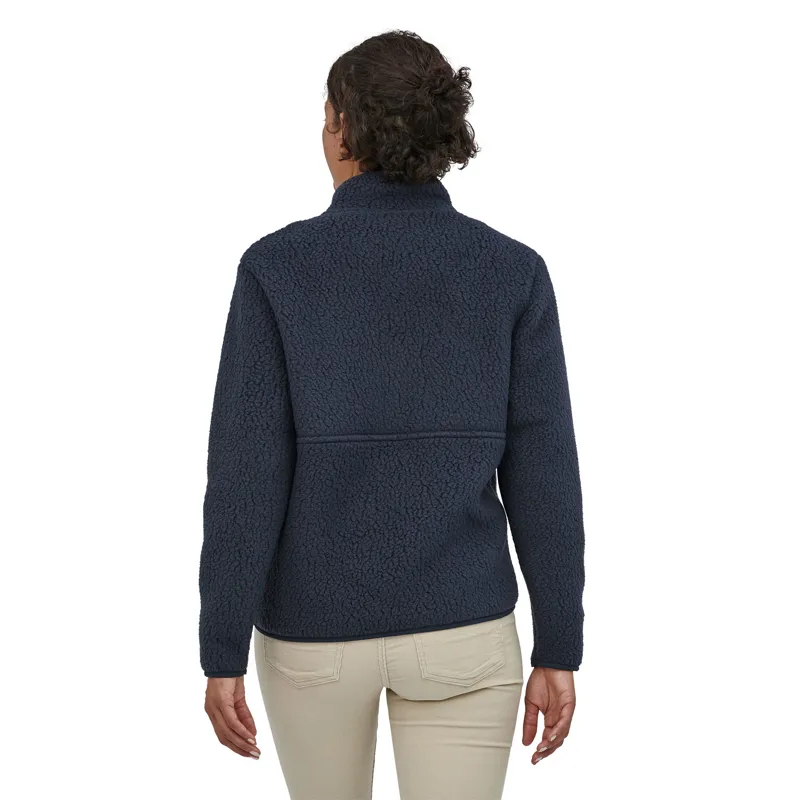 Patagonia Womens Retro Pile Marsupial - New Navy-2