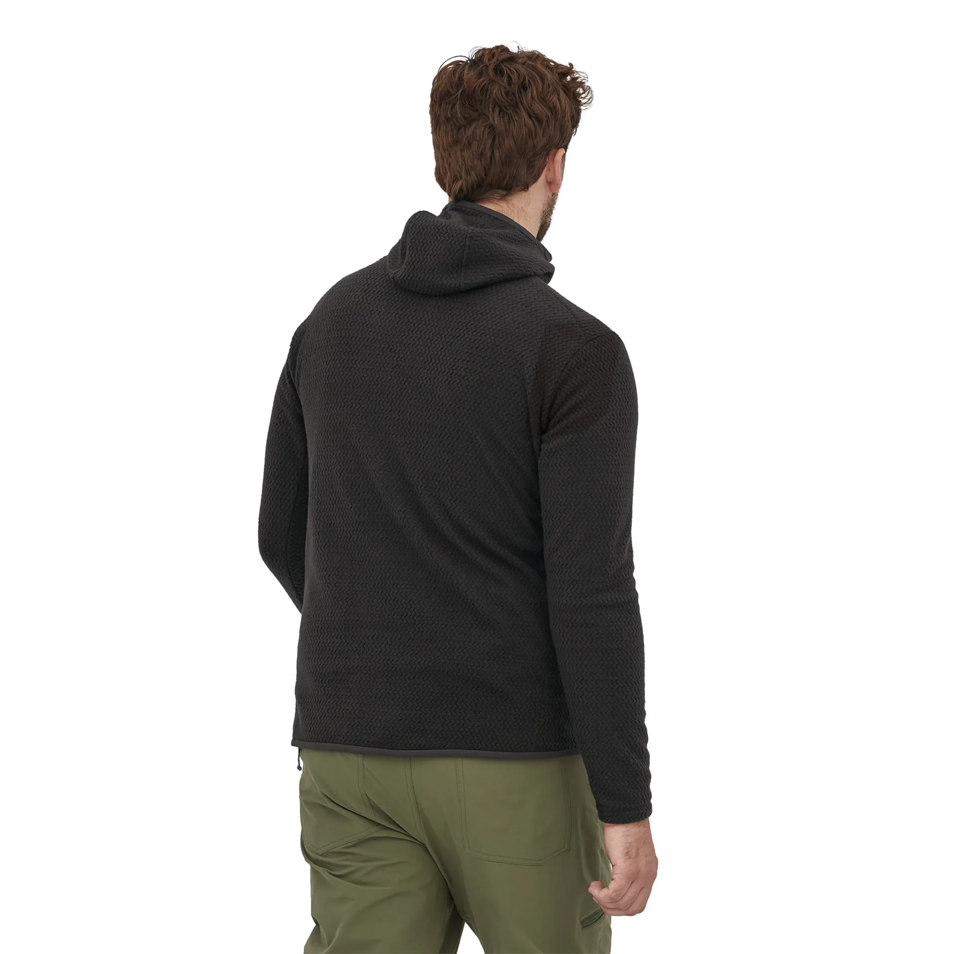 Patagonia Mens R1 Air Full-Zip Hoody Black