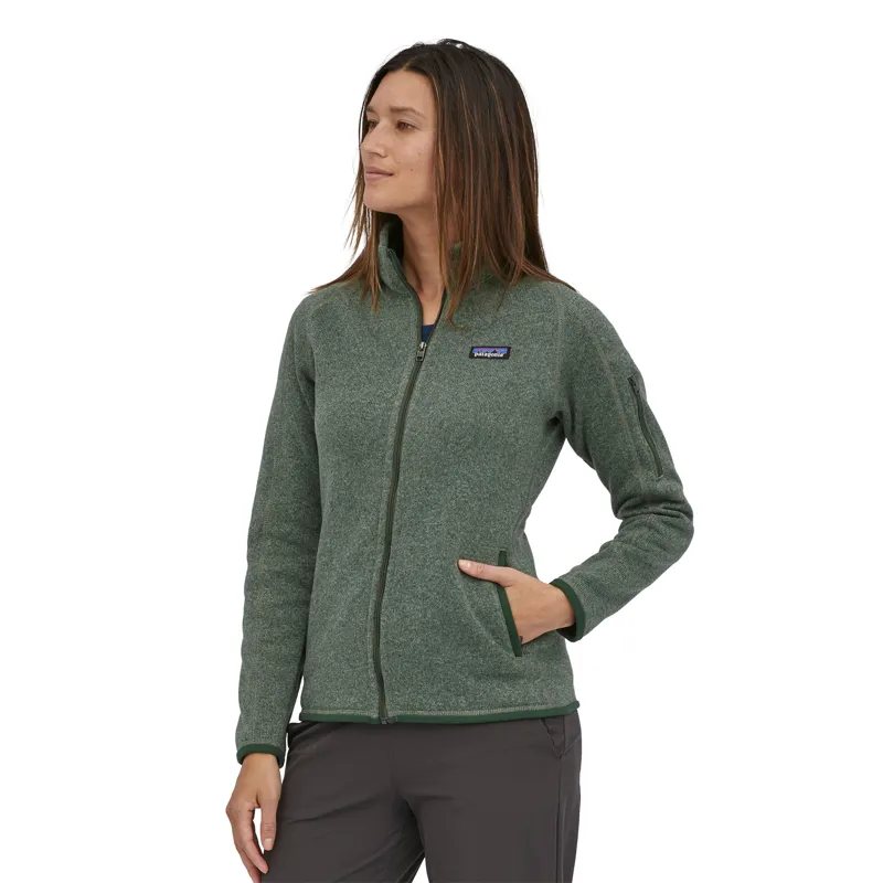 Patagonia Womens Better Sweater Jacket - Hemlock Green-1