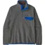 Patagonia Mens Lightweight Synchilla Snap-T Pullover - Nickel-Passage Blue