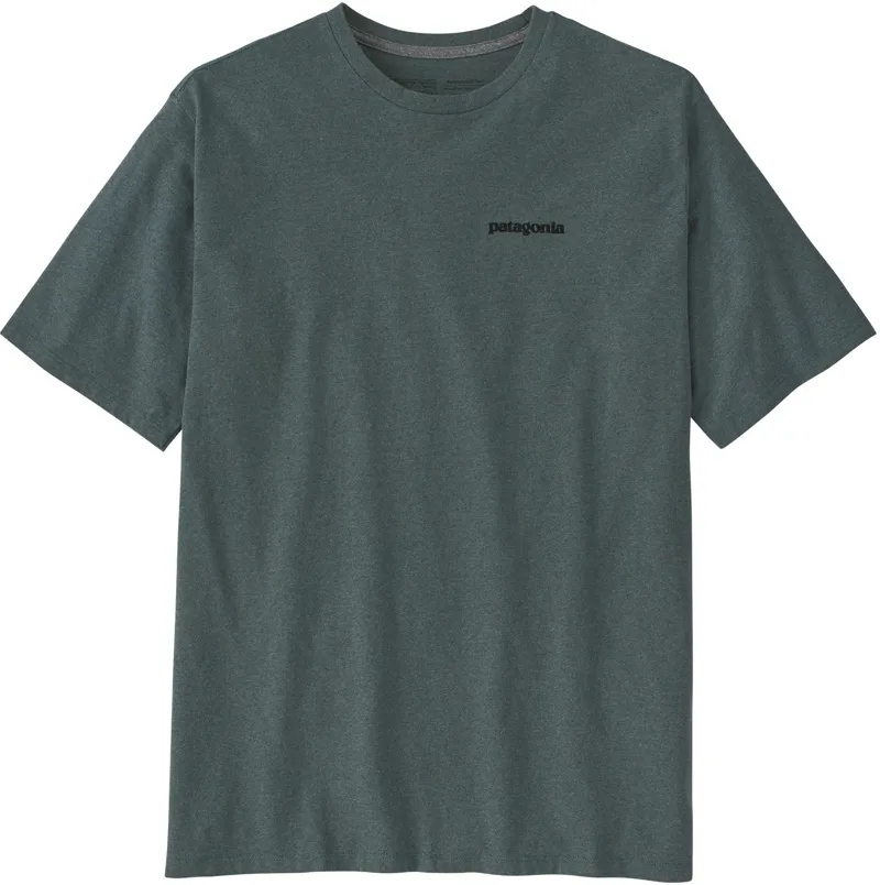 Patagonia Mens Short Sleeved P-6 Logo Responsibili-Tee - Nouveau Green-1