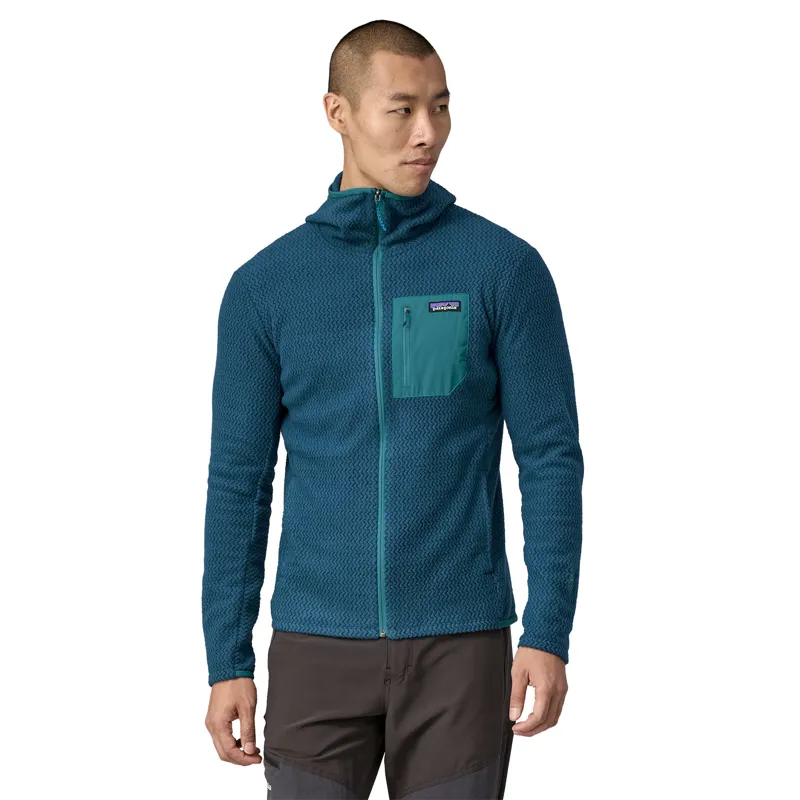Patagonia Mens R1 Air Full-Zip Hoody - Lagom Blue-2