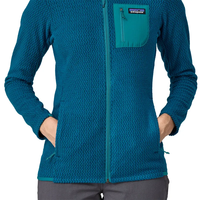 Patagonia Womens R1 Air Full-Zip Hoody - Lagom Blue-5