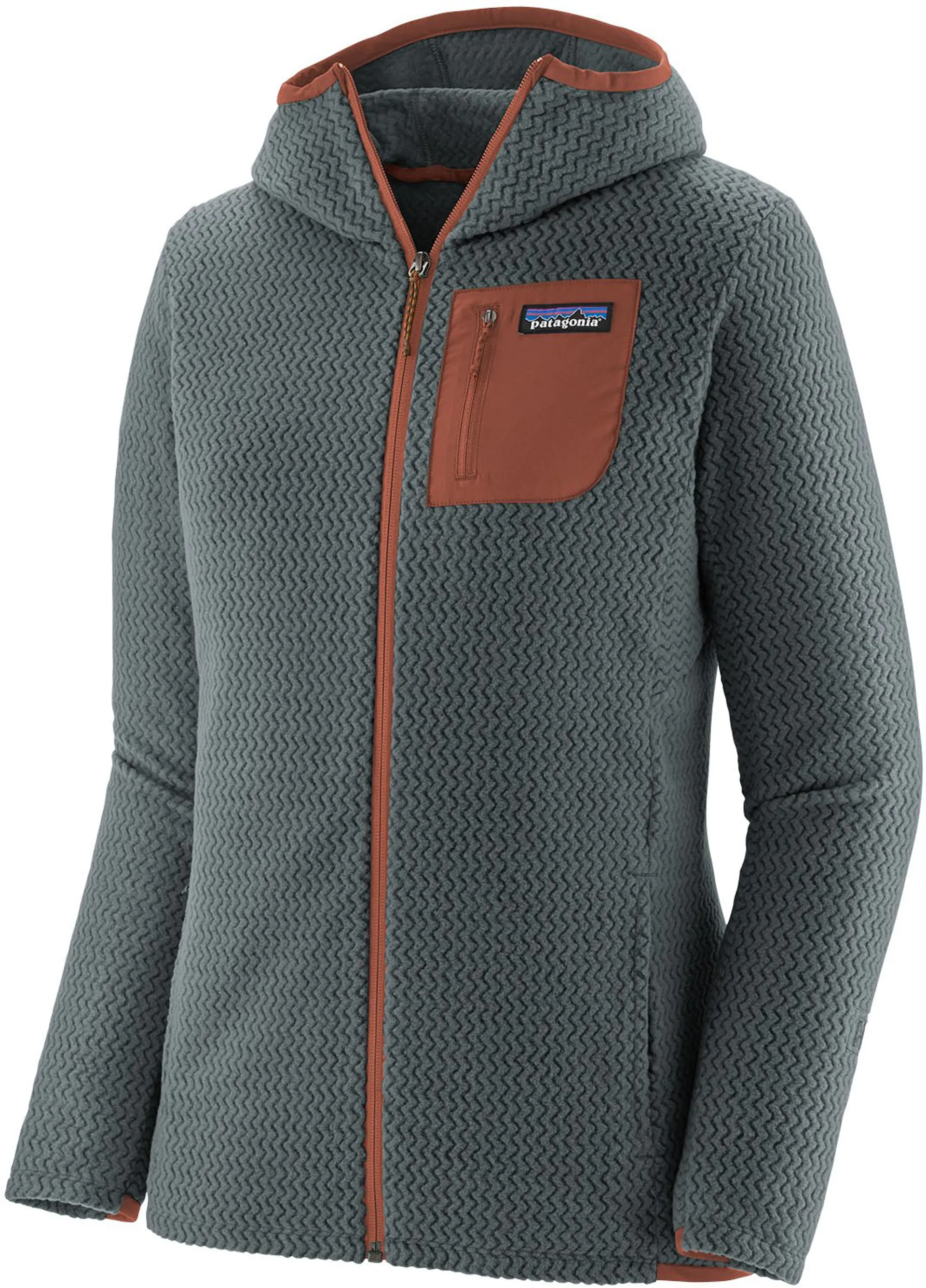 Patagonia Womens R1 Air Full-Zip Hoody Nouveau Green