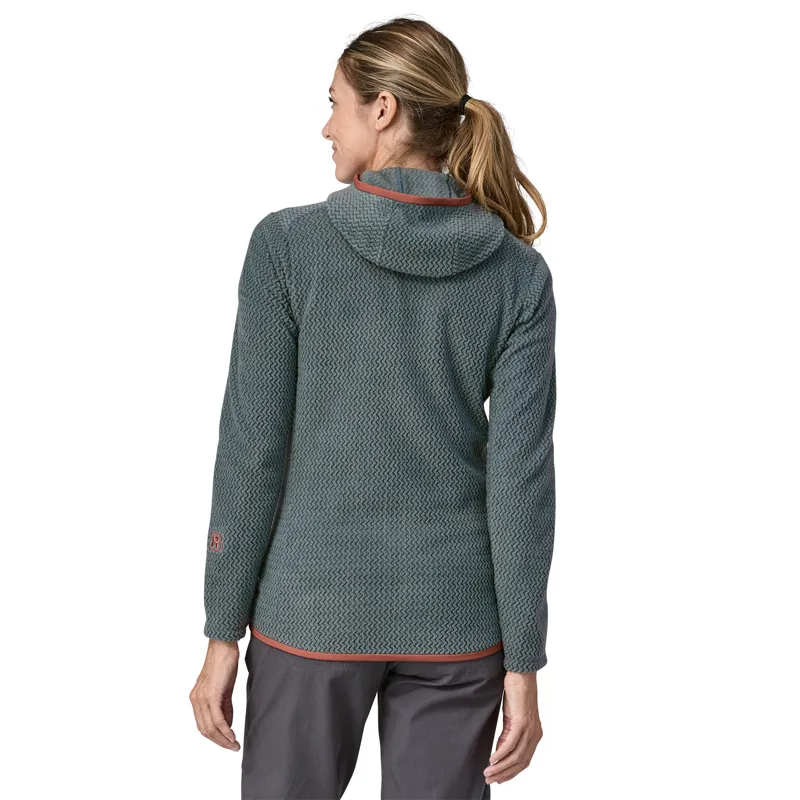Patagonia Womens R1 Air Full-Zip Hoody - Nouveau Green-2