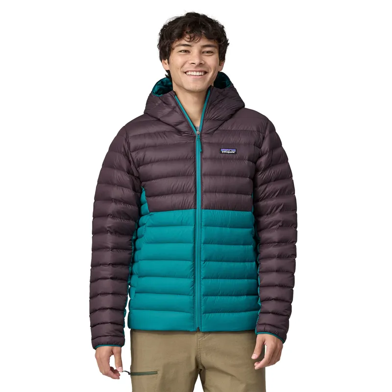 Patagonia Mens Down Sweater Hoody - Belay Blue-1
