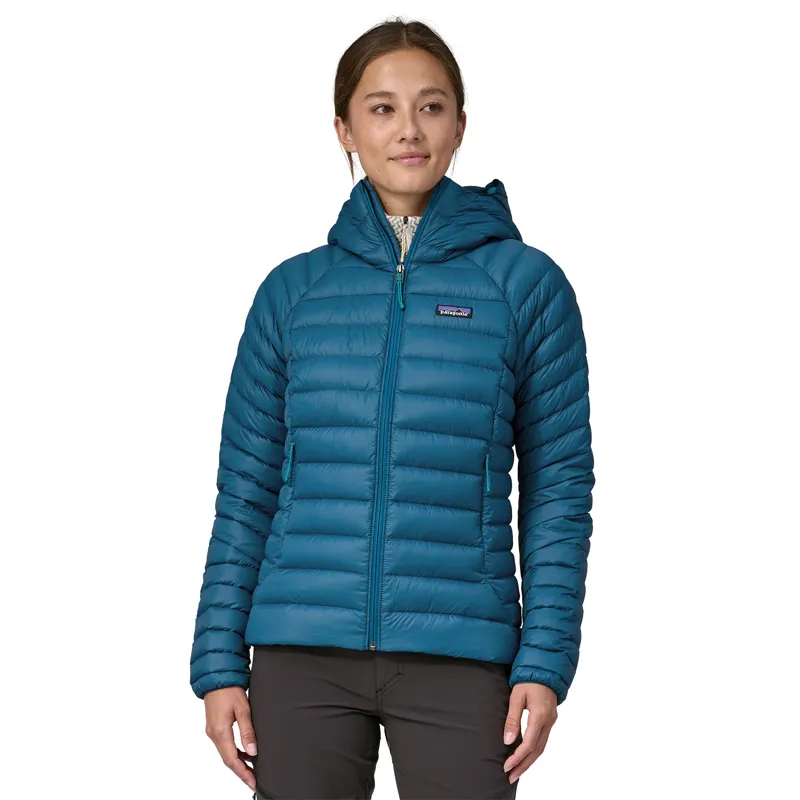 Patagonia Womens Down Sweater Hoody - Lagom Blue-1