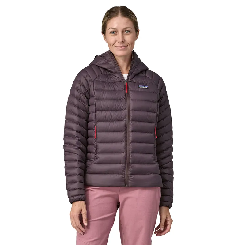 Patagonia Womens Down Sweater Hoody - Obsidian Plum-1