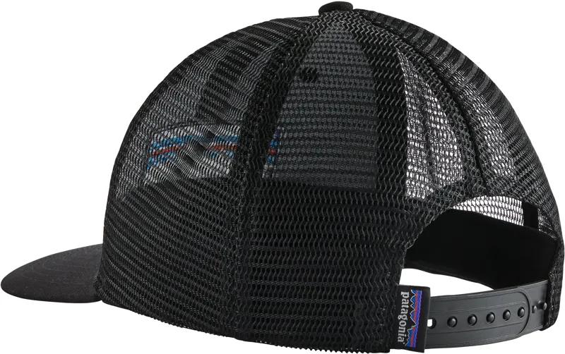 Patagonia P-6 Logo Trucker Hat - Black-1