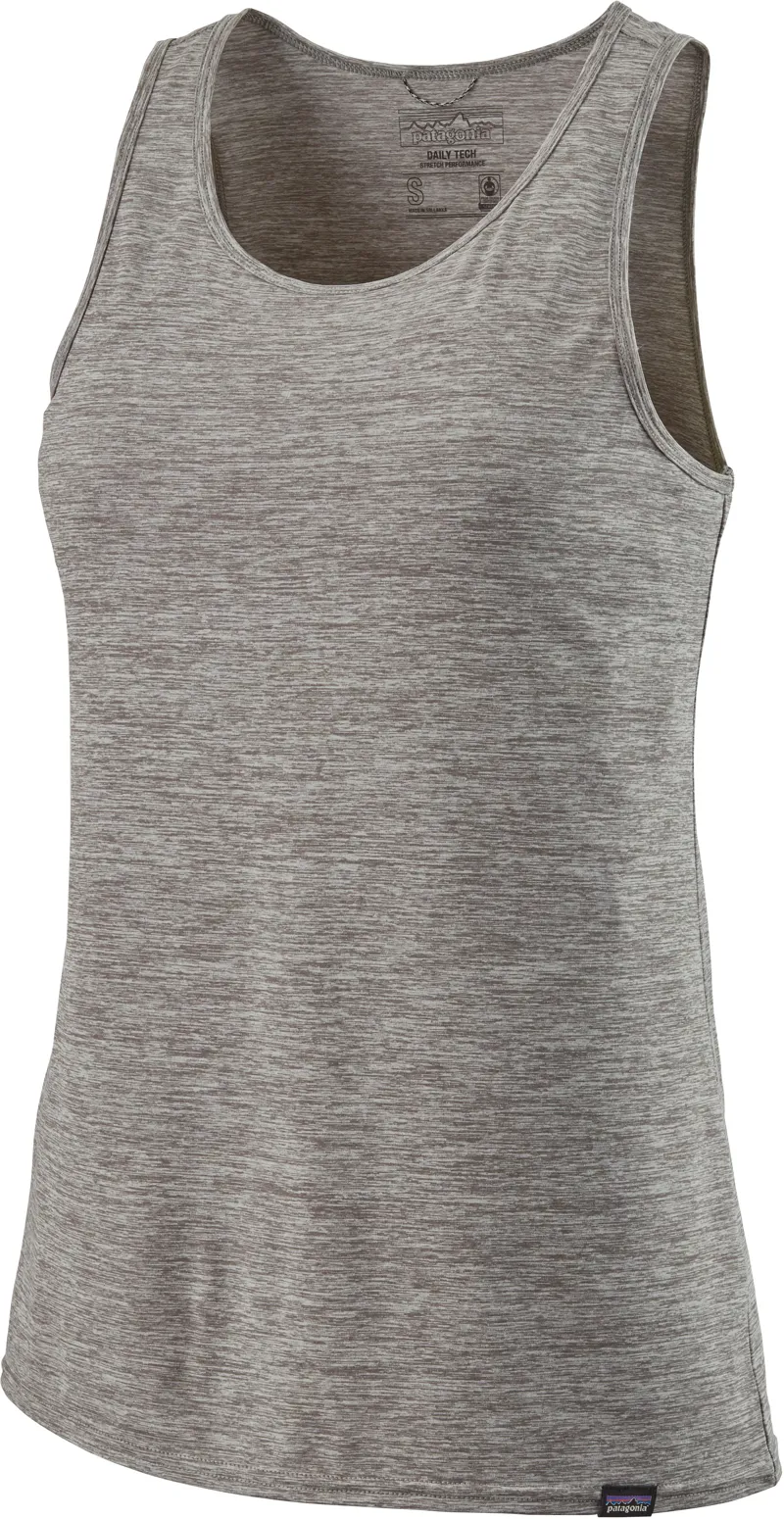 Patagonia Womens Cap Cool Daily Tank - Feather Grey