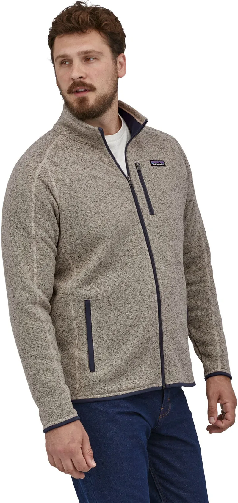 Patagonia Mens Better Sweater Jacket - Oar Tan-1