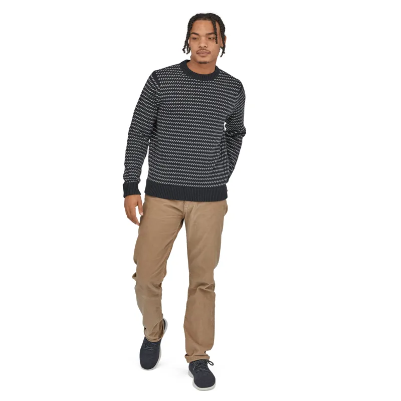 Patagonia Mens Recycled Wool-Blend Sweater - Classic Navy-5