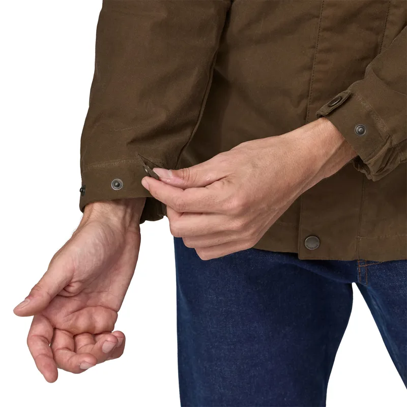 Patagonia Unisex Waxed Cotton Jacket - Coriander Brown-7