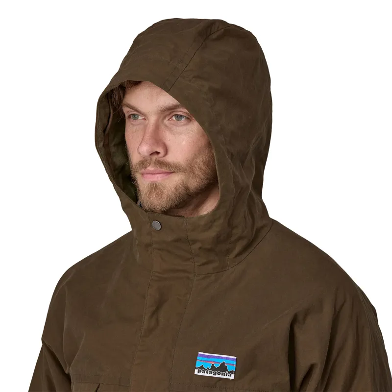 Patagonia Unisex Waxed Cotton Jacket - Coriander Brown-8