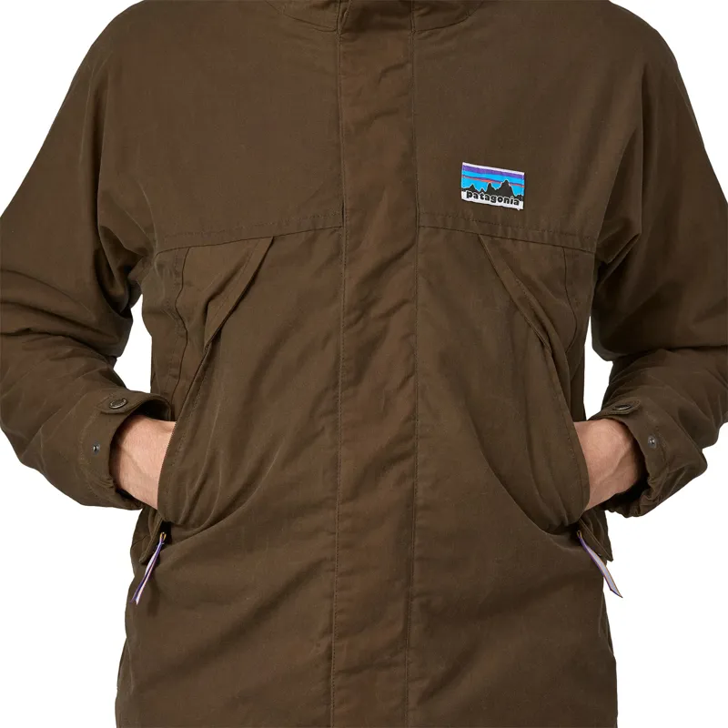 Patagonia Unisex Waxed Cotton Jacket - Coriander Brown-5