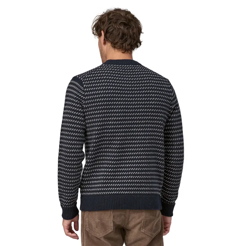 Patagonia Mens Recycled Wool-Blend Sweater - Classic Navy-4