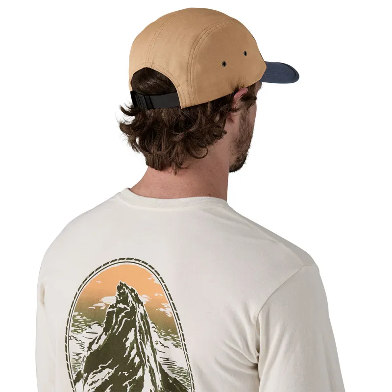 Patagonia Graphic Maclure Hat - Shop Sticker-Grayling Brown-2